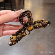 Shark Clip Headdress Female Brown Fashion Plate Hair Clip New Style Grab Clip Small Hair Volume Conf