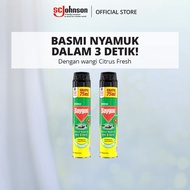 Baygon Aerosol Citrus Fresh 600ml x2