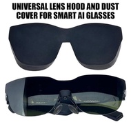 For Rayneo Air3/Air2/Air3s Light-shielding Dust Cover Black Screen Shade Silicone Lens Protector Sma