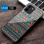 Vivo Y28 - Softcase Glass Kaca - Casing Vivo Y28 - Terbaru Case Vivo Y28