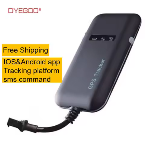 DYEGOO gps locator free shipping real time tracking google link mini GT02A car gsm gps tracker9501