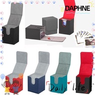 DAPHNE Game MTG Trading Card Holder, PU Collectible Game Deck Box, Gift Box Protectors Organizer Sto