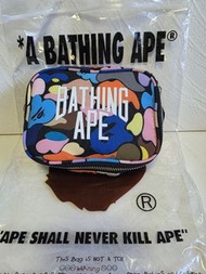 A Bathing Ape 彩色迷彩化妝包