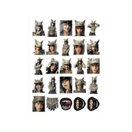 XG-Fifth Single "Wake Up Cuckoo Card Handbook Material Waterproof Mobile Phone Laptop Computer Stick