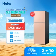 [FREE SHIPPING /READY STOCK] Haier 258L 2-Door Refrigerator /Fridge / Peti Sejuk/ 冰箱/ Peti Ais /Chil