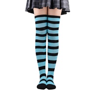 [UMXRS] Long Striped Stockings Printed Femboy Thigh High Colorful Long Socks Stockings for Daily or 