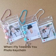 GANTUNGAN When I Fly Towards You Photo Keychain / PVC Keychain with Photo