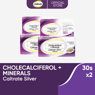 Caltrate Silver Advance 30s x2 Cholecalciferol + Minerals for 50+ Supports Bones, Muscles & Joints