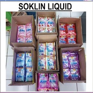 1 Dus Detergen Cair Soklin Liquid Jumbo 120 + 20 Sachet Softergent 45 Ml So Klin 1 Renteng 6 + 1 Pcs