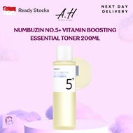 (NEW) Numbuzin No.5+ Vitamin Boosting Essential Toner 200ml