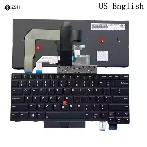 US Eenlish Keyboard for Lenovo Thinkpad T470 A475 T480 A485 Laptop Keyboard