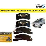 MP-3680 MINTYE VIVA FRONT BRAKE PAD