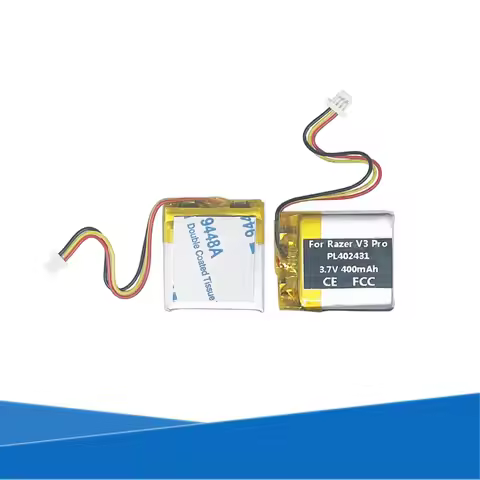 400mAh PL402431 RZ01-0463 Battery For Razer Deathadder V3 Pro Gaming Mouse