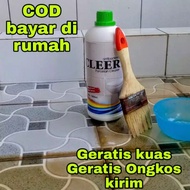 CLEER PEMBERSIH KERAMIK KAMAR MANDI 1000ML FREE KUAS SARUNG TANGAN / PEMBERSIH KERAK LANTAI /  PEMBE