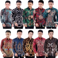 KEMEJA Men's Long Sleeve Batik Shirt Men's Batik Shirt Men's Batik Shirt Men's Batik Shirt