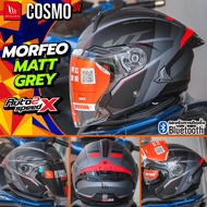 แถมฟรีสปอยเลอร์ หมวกกันน็อค MT COSMO SV เปิดหน้า OPEN FACE แว่น2ชั้น