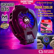 MEMO Phone Cooler DL05 DL06 DL01 FL05 Mobile Gaming Cooling Fan Radiator Game Kipas Penyejuk Telefon