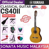 Yamaha CS40 II 3/4 Size Classical Full Pack Beginner Guitar for 8-12 years old (CS40II / CS 40II / C