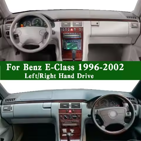 For Mercedes-Benz E-Class 1996-2002 W210 E 200 240 220 250 280 290 300 Dashmat Dashboard Cover Sunsc