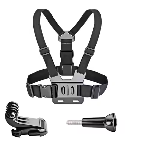 Chest Strap Mount Belt for Gopro Hero 12 11 9 8 7 6 5+ 4 Xiaomi Yi 4K Action Camera Chest Harness fo