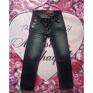 Jeans Lelaki Black Faded
