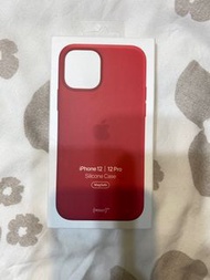 Apple 原廠 Iphone12 pro 紅色 手機殼