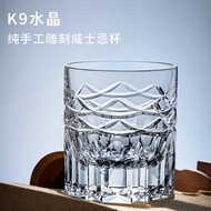 Hand-Carved Whiskey K9 Samurai Crystal Glass Hand-Carved Crystal Glass Locker Wine Glass K9 Crystal 