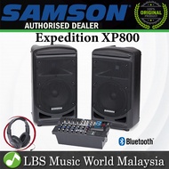 Samson Expedition XP800 8 Channel Mixer 800W 2 Way Speaker Portable PA System with Bluetooth (Expedi