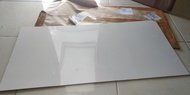 Triplek/Multiplek melamin putih glossy 3mm (120x90)cm, melamin plywood