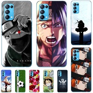 Cool Naruto Cartoon Case For OPPO Reno 5 Pro Plus Reno5 Pro 5G 6.55" Soft Silicone Cute Lovely Flower Phone Cover