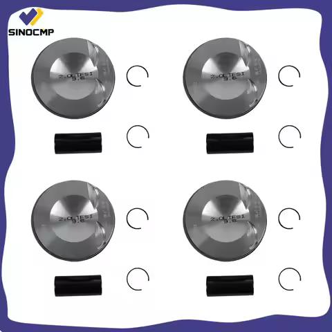 ​EA888 23mm 06H107065DM 4 PCS KS Upgraded Piston Kit Φ23mm For VW Tiguan Audi A4 Q3 Q5 Q5 2.0T Car E