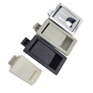 Flat Handle Lock Plastic Panel Buckle Hand Lock Chassis Cabinet Door Lock Long Tongue Lock Buckle Un