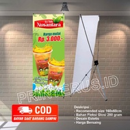 Ambil Promonya  >>  Banner ROLL UP STAINLES 60X160 CM BANNER DAN MINI BANNER ES TEH NUSANTARA murah