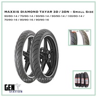 MAXXIS DIAMOND TAYAR 3D / 3DN 90/80-14 / 70/90-14 / 80/90-14 / 90/90-14 / 100/90-14 / 70/90-16 / 80/