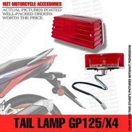 WZT SUZUKI X4 & KYMCO GP125 TAIL LIGHT / TAIL LAMP SET FOR MOTORCYCLE JAPAN QUALITY