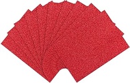 YZH Crafts Glitter Cardstock Paper,No-Shed Shimmer Glitter Paper, DIY Party Deco, 10 Sheets 8 Inch X