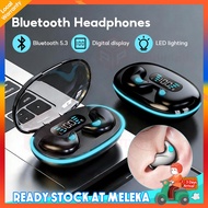 X55 Earphone Stereo Hidden Headsets with Mic HD Call Waterproof Sleeping Earbuds Wireless TWS Blueto
