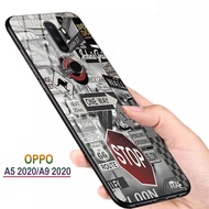 Softcase Glass Kaca OPPO A5 2020, A9 2020 - Casing HP OPPO A5 2020, A9
