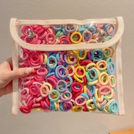 400pcs thời trang Hàn Quốc đàn hồi cao Băng cao su Mới Bộ dây buộc tóc srunchies