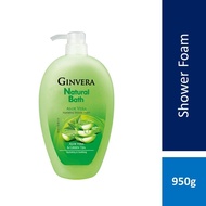 Ginvera Natural Bath Aloe Vera Shower Foam 950g