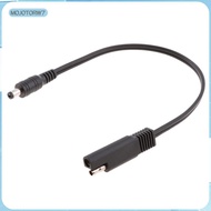 [mojotorw7] DC Power Battery Male To SAE Automotive Connector Cable 18AWG 25cm 250mm 10''