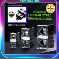 🔥READY STOCK🔥 IN SERIES 1 WAY TERMINAL BLOCK ( DIN RAIL MOUNTED )  IN-411S(60A) / IN-60BK(90A) / IN-