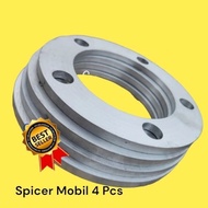 Kaelashop99 ll Spicer Spacer 5 Hole Rims for Jeep CJ Sidekick Vitara 4Pcs 5mm and 8mm Thickness