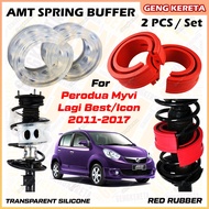 Buffer For Myvi LagiBest/Icon 2011-2017 Car Absorber Spring Buffer Front Rear Shocks Suspension Sili