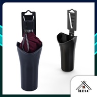 iDECO Car Umbrella Draining Storage Bucket Trash Can Car for Car Storage Car Umbrella Waterproof Barrel Corner Shelf