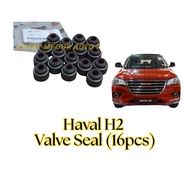(ORI READY STOCK) HAVAL H2 Oil Seal Valve Seal  Engine Valve Stem Seal (16pcs/set)