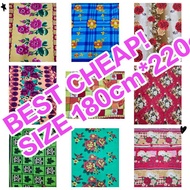 (Random Color)MFORTER Double/kumot/habol Pranela 100%cotton Blanket cotton