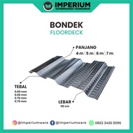 Dijual Bondek Cor 0.65 mm - Bondeck Floordeck - Panjang 4m Murah