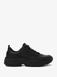韓國 FILA Ray 經典老爹鞋 黑色全黑/ 24.5 cm
