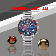 BALMER 8145MC - Jam Tangan Pria Balmer Sapphire Silver Blue Original
